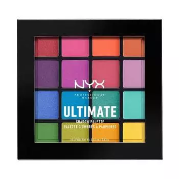 Палитра теней NYX Ultimate Shadow Palette 0,83 г, Brights, 1 шт.