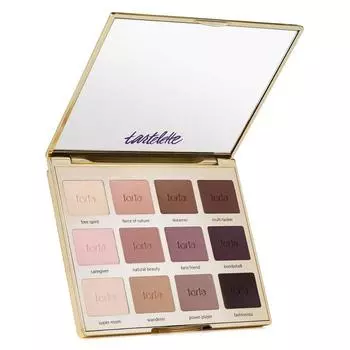 Палитра теней Tarte Natural Makeup Kuankkun Eye Cosmetics содержит витамин E 12 цветов, 1 шт.