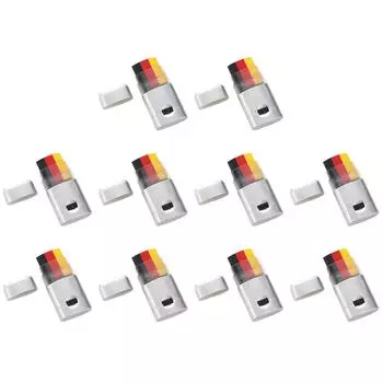 Палка для лица с флагом страны для Германии, пигментная ручка, кисть для футбольного болельщика