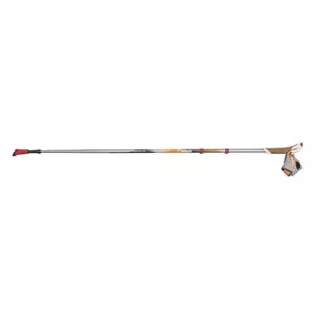 Палки для скандинавской ходьбы HATACHI Power Carbon 2 облегченная модель продвинутая модель набор из 2 шт. [официальный] (100см) серый