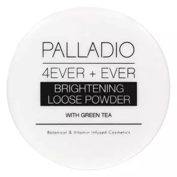 Palladio, 4Ever + Ever, Brightening Loose Powder, with Green Tea, 6 g (0.21 oz)