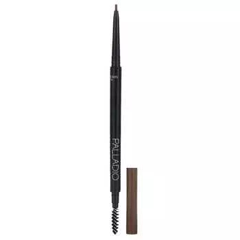Palladio, Brow Definer Micro Pencil, Medium Brown MBR02, 0.045 g (0.0016 oz)
