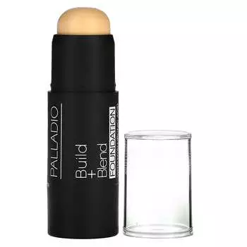 Palladio, Build + Blend Foundation Stick, Natural Beige BBFS04, 7g (0.25oz)