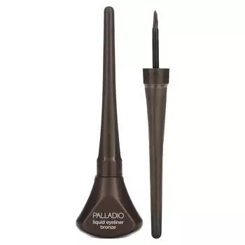 Palladio, liquid eyeliner, bronze ELLS265, 0.13 fl oz (3.8 ml)