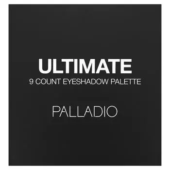 Palladio, Палитра теней для век Ultimate 9 Count, оттенок Natural Earth, 0,33 унции (9,6 г)