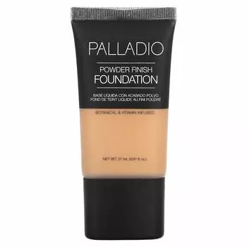 Palladio, Тональная основа Powder Finish, карамель PFS06, 0,91 жидких унций (27 мл)