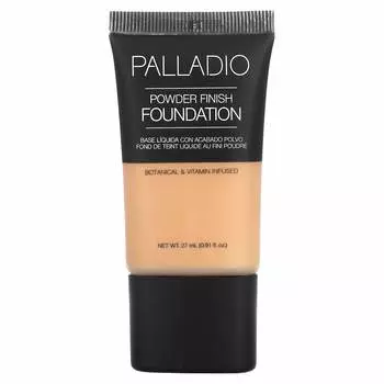 Palladio, Тональная основа Powder Finish, ваниль PFS03, 0,91 жидких унций (27 мл)