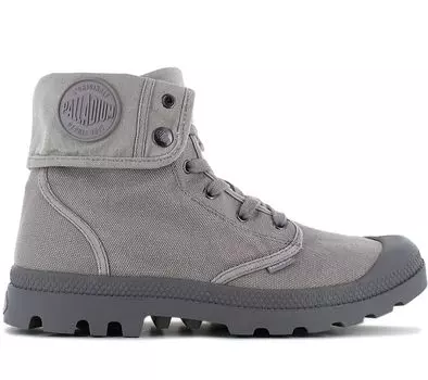 PALLADIUM Baggy - Мужские ботинки Canvas Grey 02353-066-M ОРИГИНАЛ EU 43 UK 9 серый