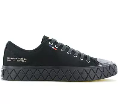 PALLADIUM Palla ACE CVS - Мужские кроссовки Canvas Black 77014-008-M ORIGINAL EU 45 UK 10.5 чёрный