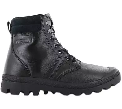 PALLADIUM PallaBrousse SC Sportcuff WP+ - Ботинки мужские кожаные черные 08841-008-M ОРИГИНАЛ EU 40 UK 6.5 чёрный