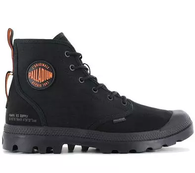 PALLADIUM Pampa HI SUPPLY RS - Мужские ботинки Ботинки парусиновая обувь черные 78881-008-M ОРИГИНАЛ EU 42 UK 8 чёрный