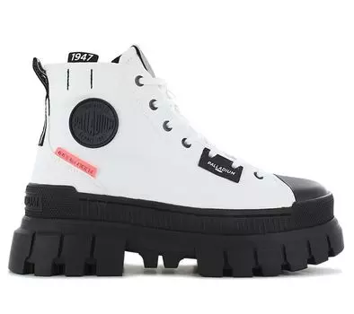 PALLADIUM Revolt HI TX — женские ботинки на платформе, ботинки, белые, 97242-116-M ORIGINAL EU 41 UK 7 белый