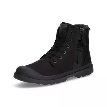[Palladium] водонепроницаемые кроссовки PAMPA HI SEEKER 2 LITE+ WP+ С боковой молнией ALL BLACK(010) 27,5 см