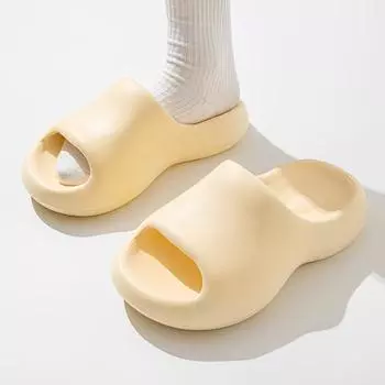 Pallene летние тапочки на толстой подошве для женщин, домашняя обувь, модные сандалии на платформе, пляжная обувь на мягкой подошве, шлепанцы для ванной 36