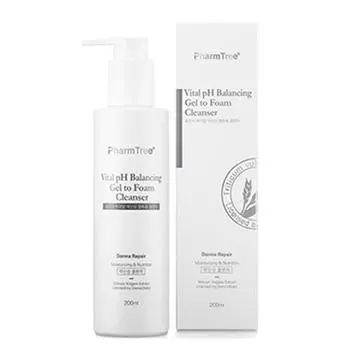 Palm Tree Vital Мягкокислотное очищающее средство-гель-пенка, 200 мл, 1 шт.