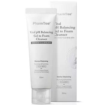 Palm Tree Vital Мягкокислотное очищающее средство-гель-пенка, 50 мл, 1 шт.