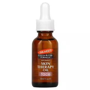 Palmer s, формула с маслом какао, масло для терапии кожи, для лица, с ароматом розы, 1 жидкая унция (30мл)