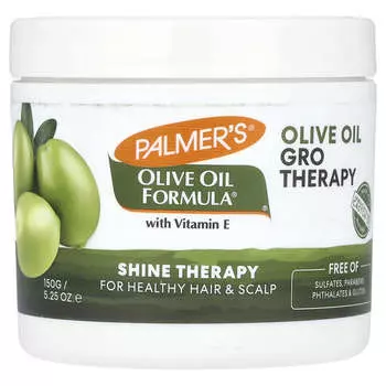 Palmer s, Olive Oil Formula® с витамином E, терапия блеска, 5,25 унций (150 г)