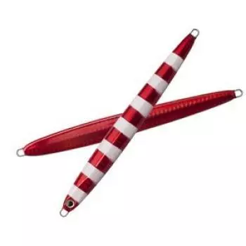 Palms Metal Jig Lure Slow Brat L 200 Zebra Red SBL-200