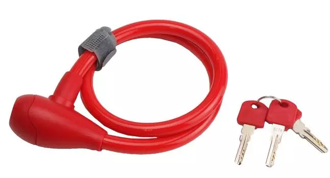 PALMY Проволочный замок красный P-4505/12700 мм
