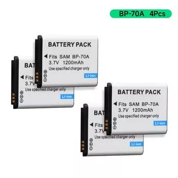 Palo BP-70A EA-BP70A IA-BP70A BP70A IABP70A Аккумулятор для SAMSUNG AQ100, DV150F, ES65, ES67, ES70, ES71, ES73,ES74,ES75,ES80,MV800 ES90