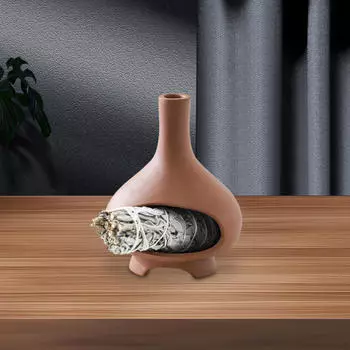 Держатель пало, горелка, украшение стола, держатель горелки Sage Red Clay