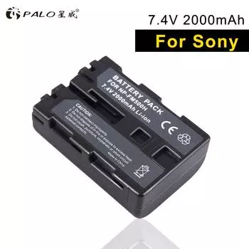 PALO NP-FM500H 500h 7,4 В 2000 мАч 1 шт. литий-ионный аккумулятор для камеры SONY a200 a200k a200w a300 a350 a450 a500 a550 a700 a850 a900 чёрный