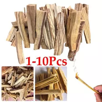 Palo Santo Sticks Natural Incense Sticks Purifying Healing Stress Relief Wooden Aroma Diffuser Stick for Meditation Relaxation 1pc