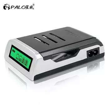 PALO ЖК-дисплей Smart Display Зарядное устройство для аккумуляторов типа AA и AAA для Ni-MH Ni-CD аккумуляторов 1,2 В AA AAA, 2A 3A, быстрая зарядка EU