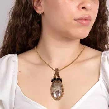 Палочка Агат Макраме Нить Драгоценный Камень Ювелирные Изделия Ручной Работы 20-36 Ad Подвеска Унисекс