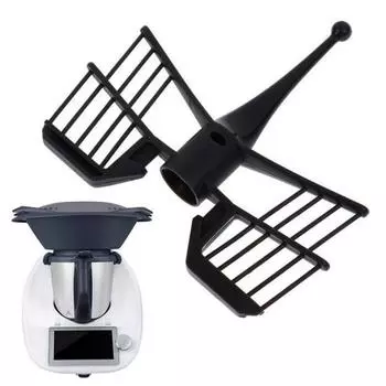 Палочка-бабочка для перемешивания для TM5 TM6 Гибкая прочная насадка для кухонного комбайна предотвращает пригорание для взбитых сливок Инструменты для блендера без BPA серый