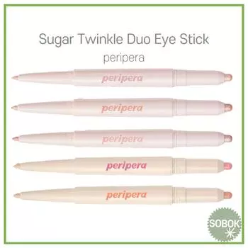Палочка для глаз Sugar Twinkle Duo 5 цветов 01 Dewy Nude
