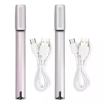 Палочка для омоложения лица, введение микротока, вращающаяся вибрация, радиочастотная красота глаз I Rose Gold