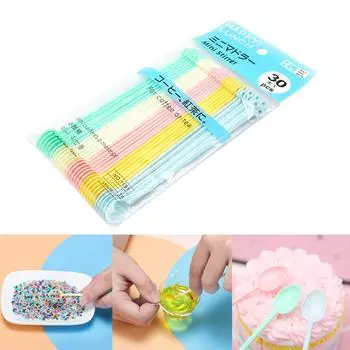 Палочка для перемешивания, пластиковый эпоксидный клей-карандаш, УФ-смола, силиконовая форма, шпатели, ложка для инструментов для изготовления ювелирных изделий из смолы 3