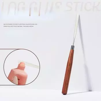 Палочка для смешивания клея для ногтей Высококачественная деревянная палочка Японский инструмент для ногтей Палочка для смешивания цветов клея для рисования