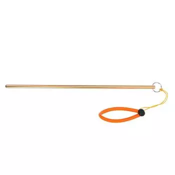 Палочка-указатель для щекотки из алюминиевого сплава для подводного плавания с измерением и шнурком(золотой) золотой