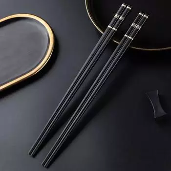 Палочки для еды De Liga Reutilizveis Para Cozinha, Ferramenta Talheres Sushi China, Japons Acessrios Coreanos 1Pares Палочки для еды