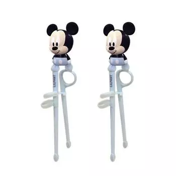 Палочки для еды Lilpang Mickey Baby Motion Lilpang Step 1, набор из 2 предметов, разные цвета, 1 комплект