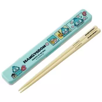 Палочки для еды Skater Chopsticks Box Set Hangyodon Comic 18 см антибактериальные для взрослых Сделано в Японии ABC3AG-A