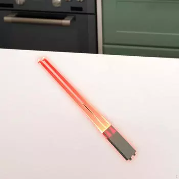 Палочки для еды со световым мечом для праздничного ужина оранжевый