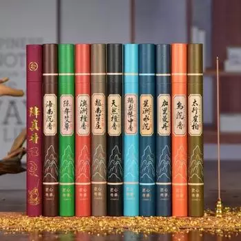 Палочки для сна, успокаивающие ароматерапевтические благовония с лавандой, благовония для медитации, новоселье, натуральный ингредиент, благовония от комаров D