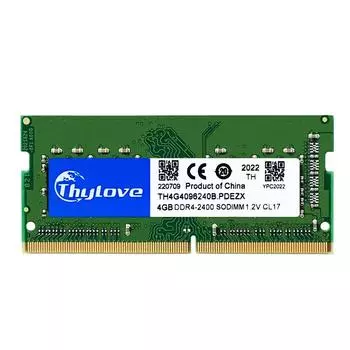 Память для ноутбука Thylove DDR4 4 ГБ, 2400 МГц, PC4-19200, 1,2 В