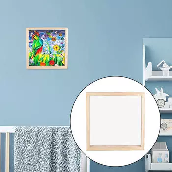 Память рамы Shadow Box для настенных настольных глубоких коробок для отображения изображений 20cmx20cm