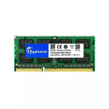 Память Thylove DDR3L RAM 4 ГБ 1066 МГц PC3L-8500 для ноутбука