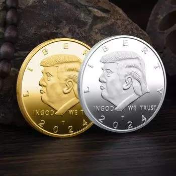 Памятная монета, подарок на память, нержавеющая, устойчивая к коррозии, полированная коллекционная металлическая монета, украшение серебряный