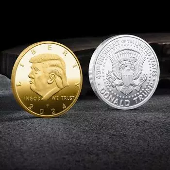 Памятная монета, подарок на память, нержавеющая, устойчивая к коррозии, полированная коллекционная металлическая монета, украшение серебряный