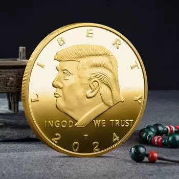 Памятная монета, подарок на память, нержавеющая, устойчивая к коррозии, полированная коллекционная металлическая монета, украшение серебряный