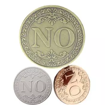 Памятная монета, рельефные буквы, сувенир, ментальное коллективное украшение для дома золотистый