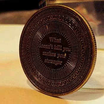 Памятная монета «Тигр», странствующая монета, старинный рельеф из меди и серебра, коллекционный подарок, памятная монета