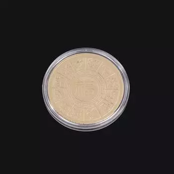 Памятные монеты 2025 года Змеи, медали китайского зодиака, 3D рельефные монеты, коллекционные годовые монеты